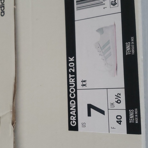 New Adidas Grand Court White Tennis Sneakers Casual Athletic Streetwear Stripes - Picture 10 of 11